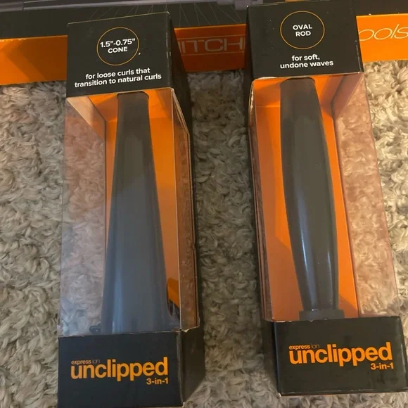 Paul Mitchell Unclipped Curling Set - with 2 bonus attachments - Picture 2 of 8